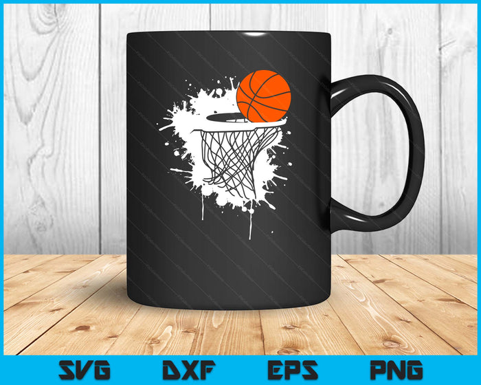 Basketball Tshirts For Men Slam Dunk Player SVG PNG Digital Printable Files