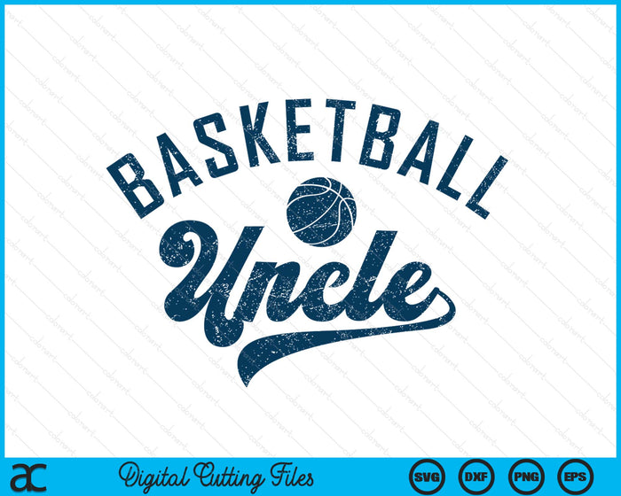 Basketball Uncle SVG PNG Digital Printable Files