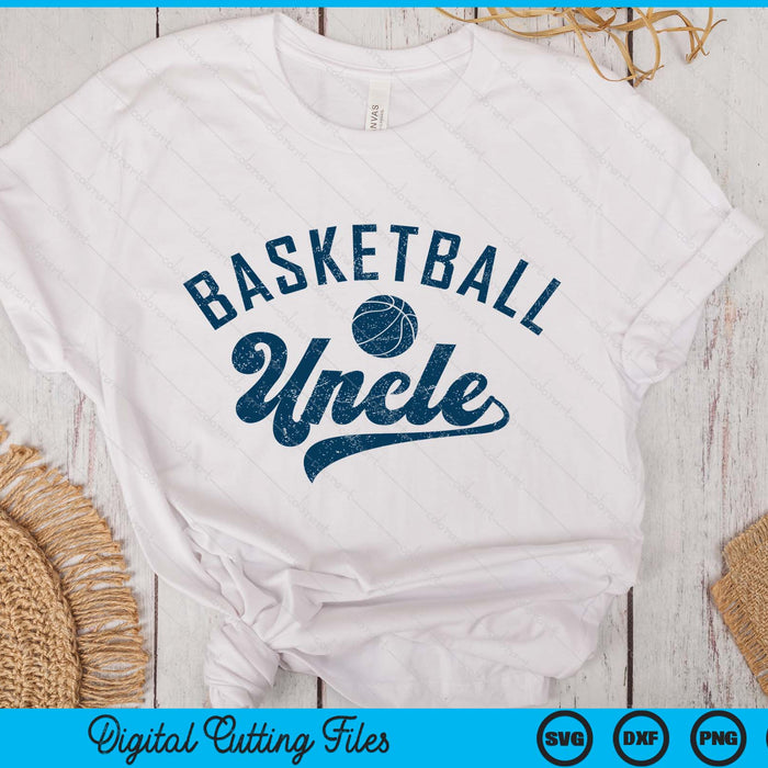 Basketball Uncle SVG PNG Digital Printable Files