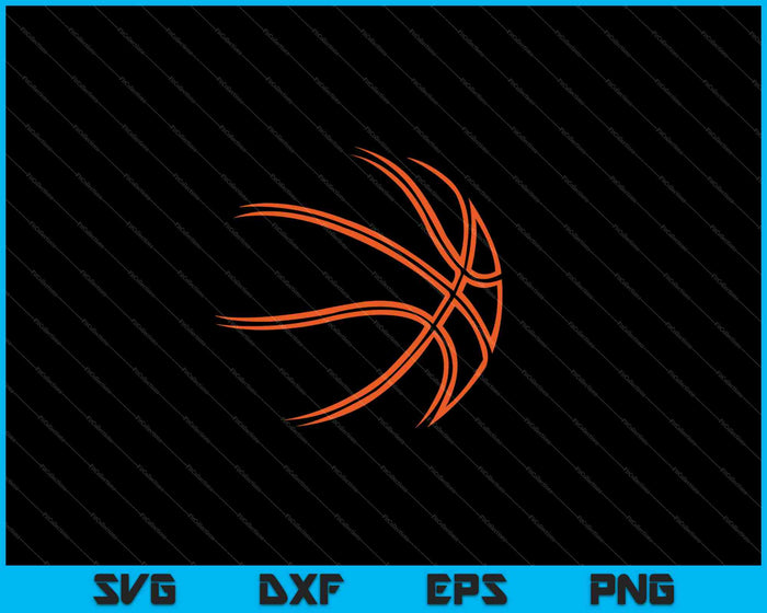 Baloncesto Deportes Gráfico SVG PNG Corte Archivos Imprimibles