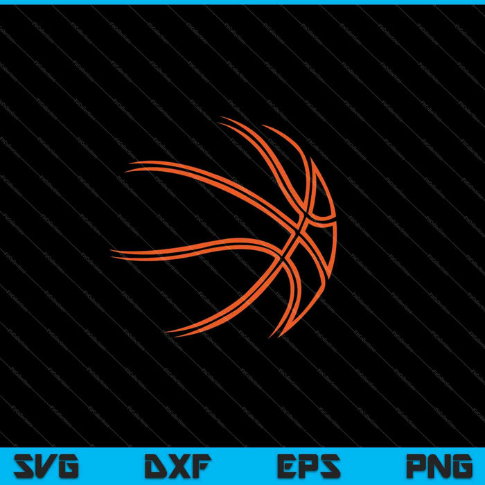 Baloncesto Deportes Gráfico SVG PNG Corte Archivos Imprimibles