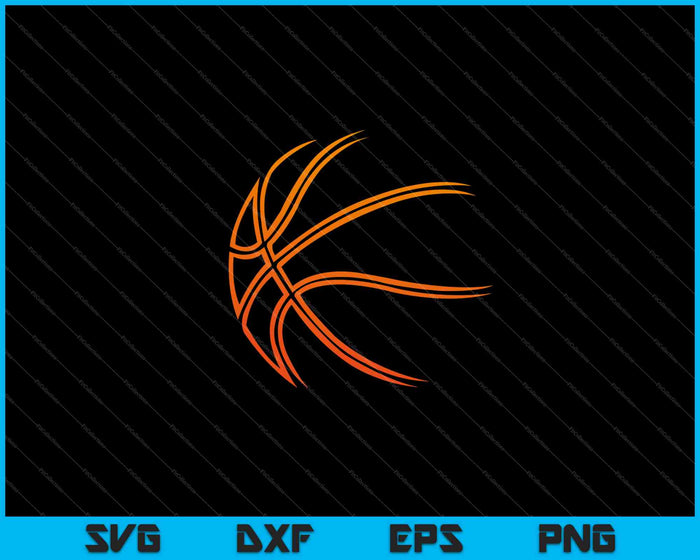 Baloncesto Deportes SVG PNG Cortar archivos imprimibles