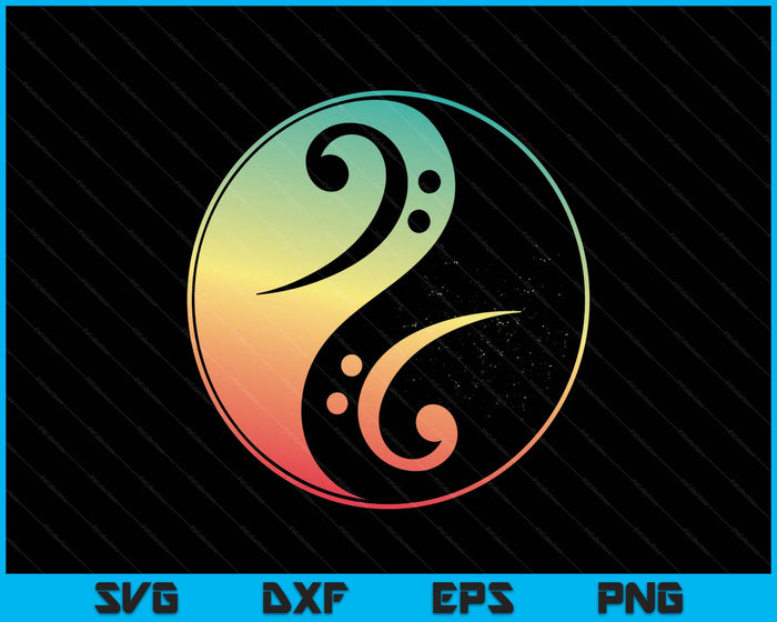 Bass Guitar Player Musical Instrument Bass Guitar SVG PNG Digital Printable Files