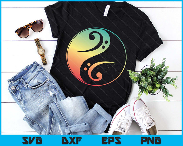 Bass Guitar Player Musical Instrument Bass Guitar SVG PNG Digital Printable Files