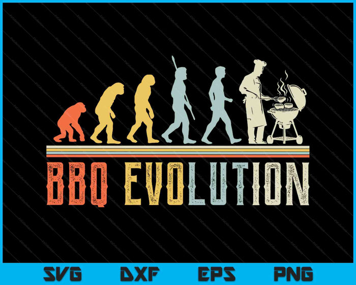 Bbq Evolution Hobby Father Printing Sublimation SVG PNG Digital Printable Files