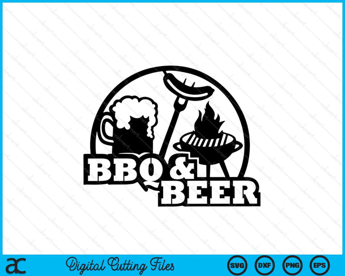 Bbq & Beer Plasma Laser Cnc Plasma Waterjet SVG PNG Digital Printable Files