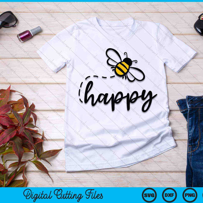 Be Happy Be Kind Inspirational SVG PNG Digital Cutting Files