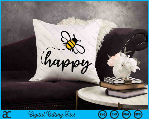 Be Happy Be Kind Inspirational SVG PNG Digital Cutting Files