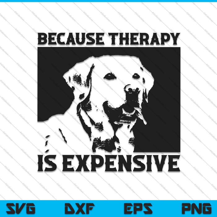 Because Therapy Is Expensive SVG PNG Cutting Printable Files