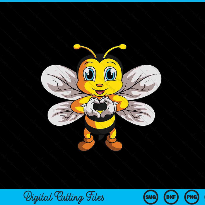 Bee bumble bee SVG cut file