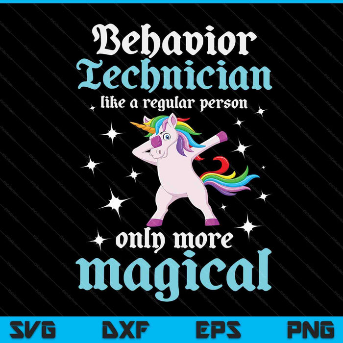 Gedragstechnicus magische gedragstechnologie RBT SVG PNG digitale snijbestanden