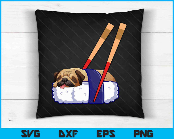 Berner Sennenhond Sushi Grappige Hond Cadeau SVG PNG Digitale Snijbestanden