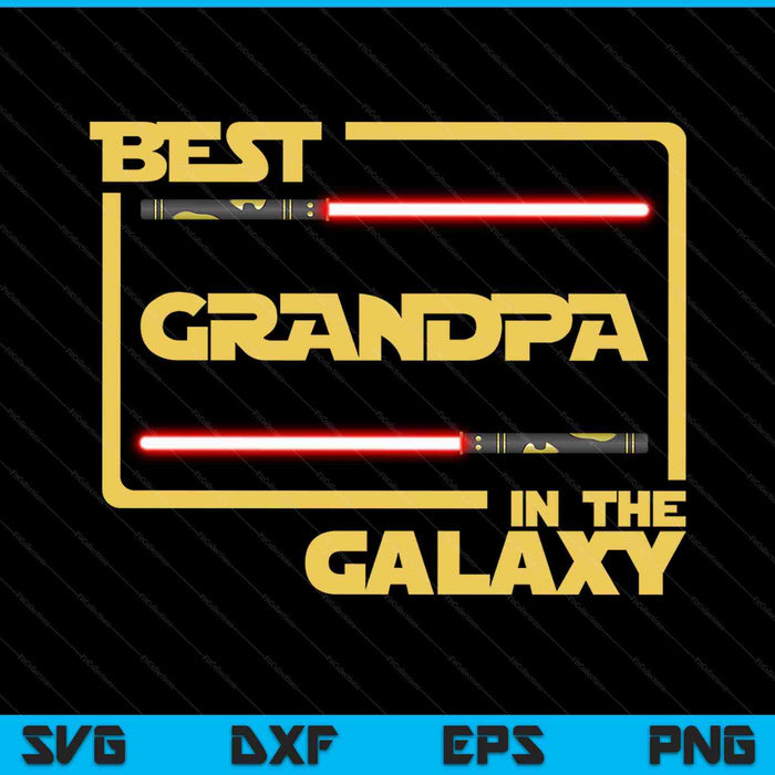 Beste opa in de Galaxy SVG PNG snijden afdrukbare bestanden