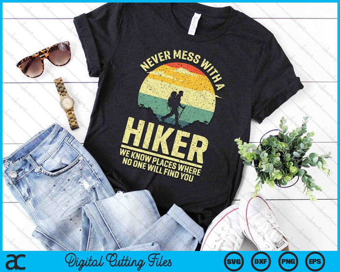 Best Hiking Art For Men Women Outdoor Hike Gear Hiker Hiking SVG PNG Digital Cutting Files