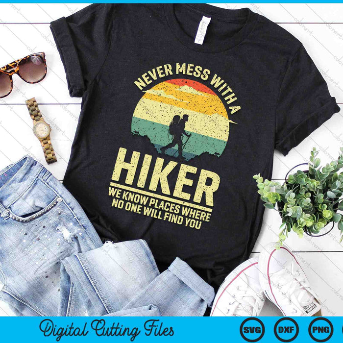 Best Hiking Art For Men Women Outdoor Hike Gear Hiker Hiking SVG PNG Digital Cutting Files