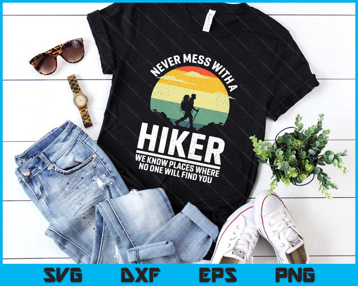 Best Hiking Art For Men Women Outdoor Hike Gear Hiker Hiking SVG PNG Digital Printable Files