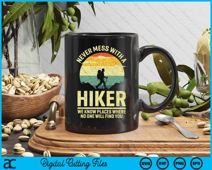 Best Hiking Art For Men Women Outdoor Hike Gear Hiker Hiking SVG PNG Digital Cutting Files