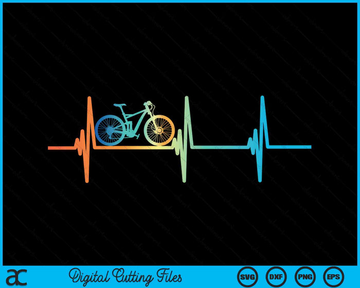 Bicycle Driving Bicyclist Cyclist Bike Rider SVG PNG Digital Cutting Files