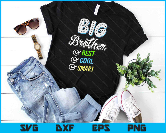 Big Brother Shirt Gift Funny Brother Birthday SVG PNG Digital Cutting File