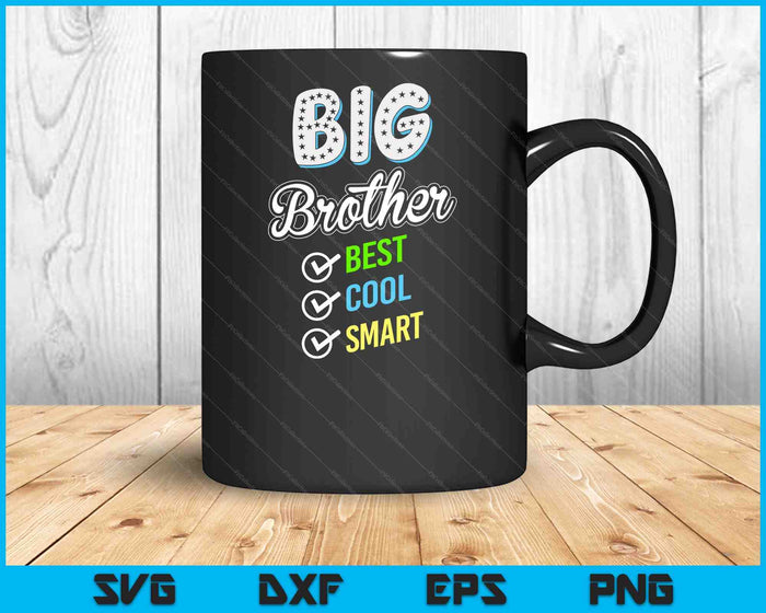 Big Brother Shirt Gift Funny Brother Birthday SVG PNG Digital Cutting File