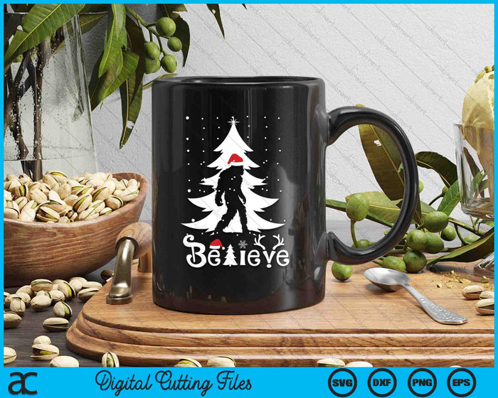 Bigfoot Christmas Gifts For Men Boys Girls Funny Christmas SVG PNG Digital Printable Files