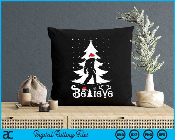 Bigfoot Christmas Gifts For Men Boys Girls Funny Christmas SVG PNG Digital Printable Files