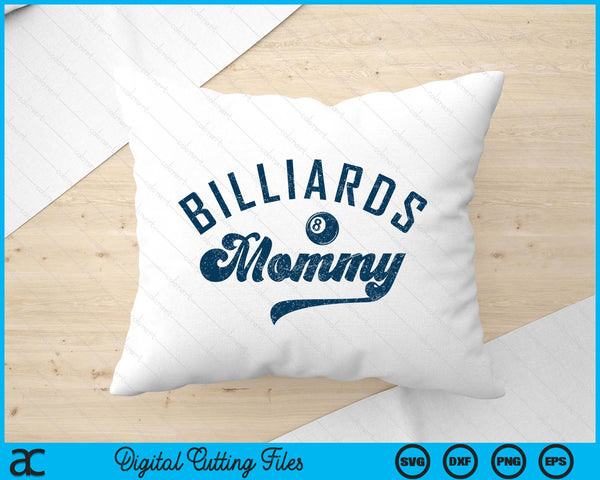 Billiards Mommy Mother’s Day SVG PNG Digital Printable Files