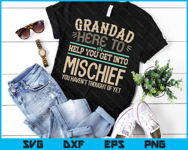 Birthday Gifts for Grandad Gifts from Grandchildren SVG PNG Digital Printable Files