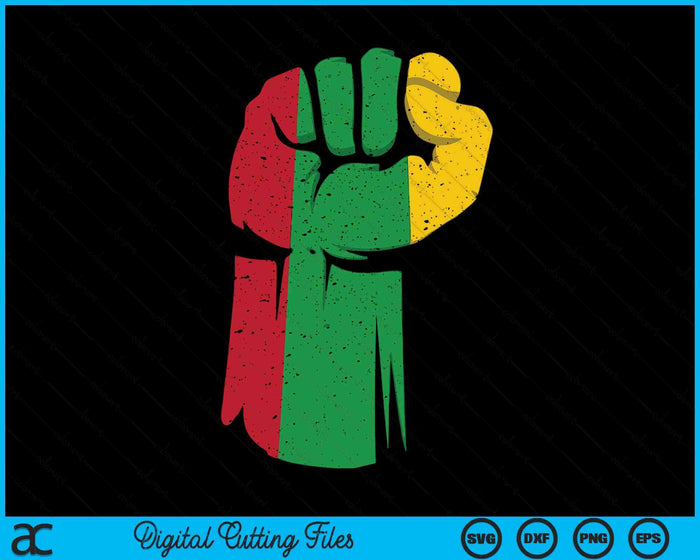 Black Fist African American Pride Black History Month SVG PNG Digital Printable Files