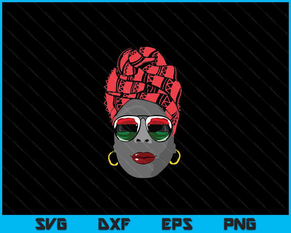 Black History Women Dope Queen SVG PNG Cutting Printable Files