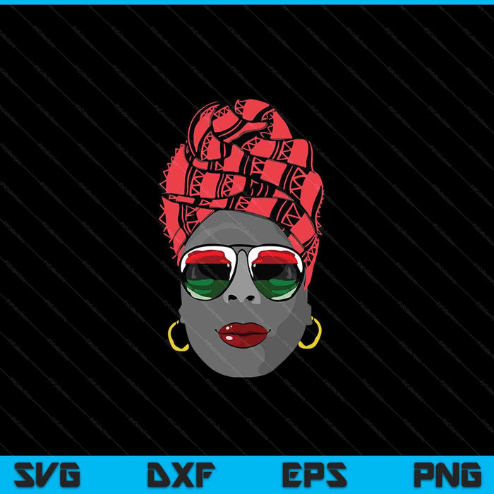 Black History Women Dope Queen SVG PNG Cutting Printable Files