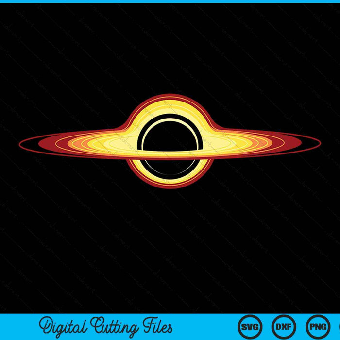 Black hole physics universe astrophysicists SVG cut file