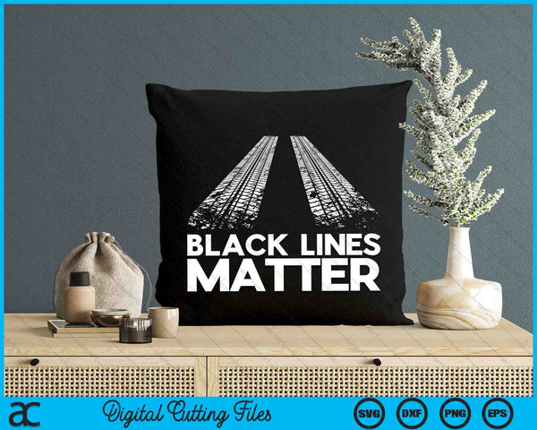 Black Lines Matter! Drift Car Guys Funny Racing SVG PNG Digital Cutting Files