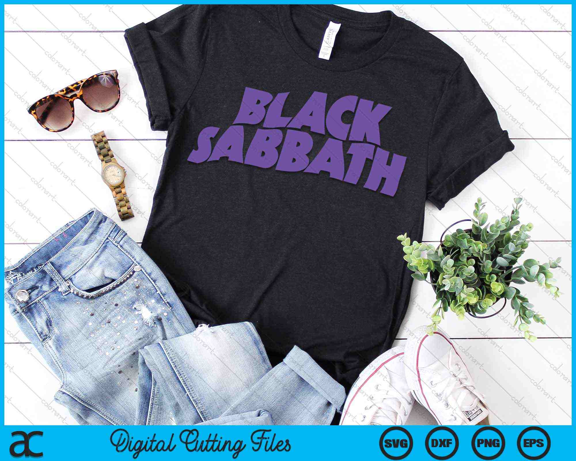 black sabbath logo png