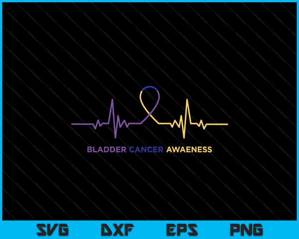 Bladder Cancer Awareness SVG PNG Digital Cutting Files