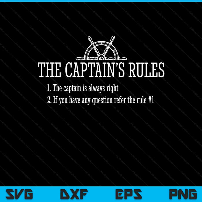 Boat rules sayings sailing sail boats SVG cut file