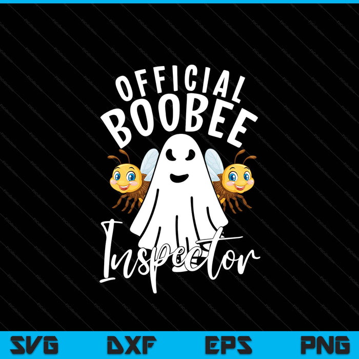 Boo-Bee Inspector Lazy Diy Halloween Costume Funny Ghost SVG PNG Digital Printable Files