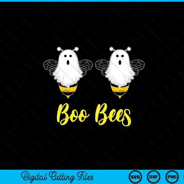 Boo bees couples Halloween costume SVG cut file