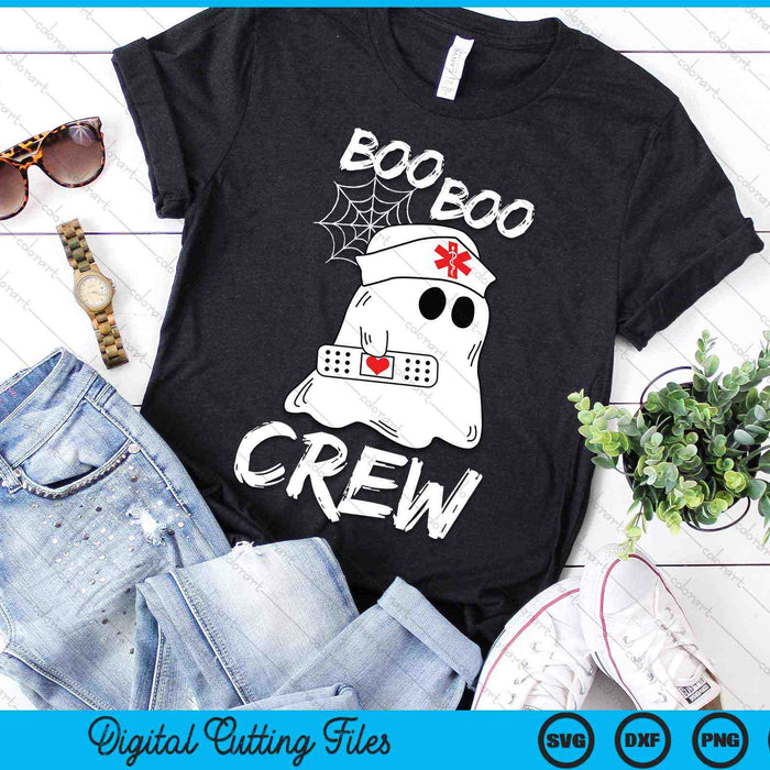 Boo Boo Crew Nurse Halloween Nurse SVG PNG Digital Cutting Files