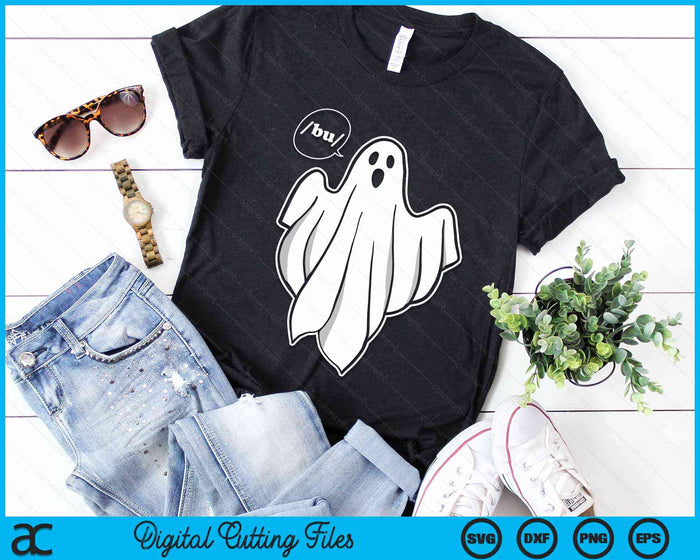 Boo Funny Slpa Halloween Slp Speech Therapy Ipa Pathology SVG PNG Digital Cutting File