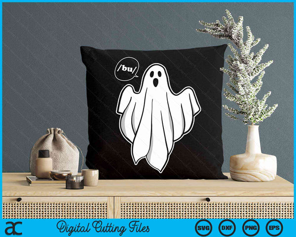 Boo Funny Slpa Halloween Slp Speech Therapy Ipa Pathology SVG PNG Digital Cutting File