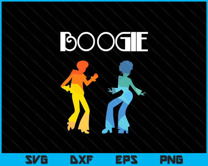 Boogie Dance Music Lover Funk Soul Grooves SVG PNG Digital Printable Files