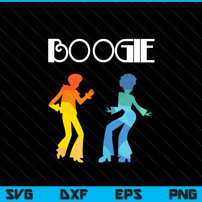 Boogie dance music lover funk soul grooves SVG cut file