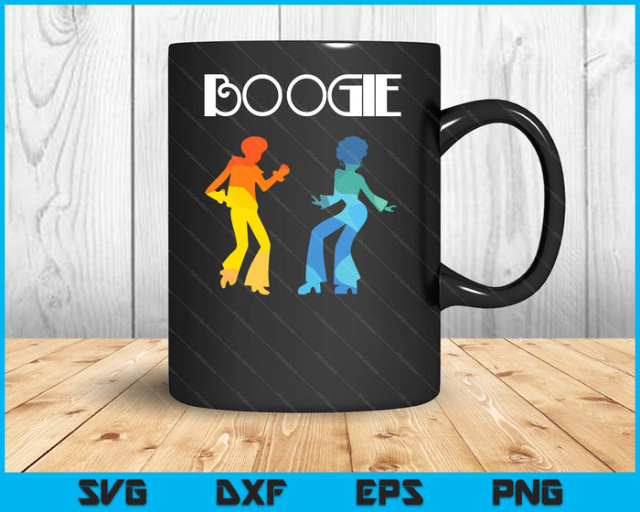 Boogie Dance Music Lover Funk Soul Grooves SVG PNG Digital Printable Files