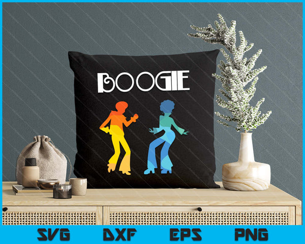 Boogie Dance Music Lover Funk Soul Grooves SVG PNG Digital Printable Files