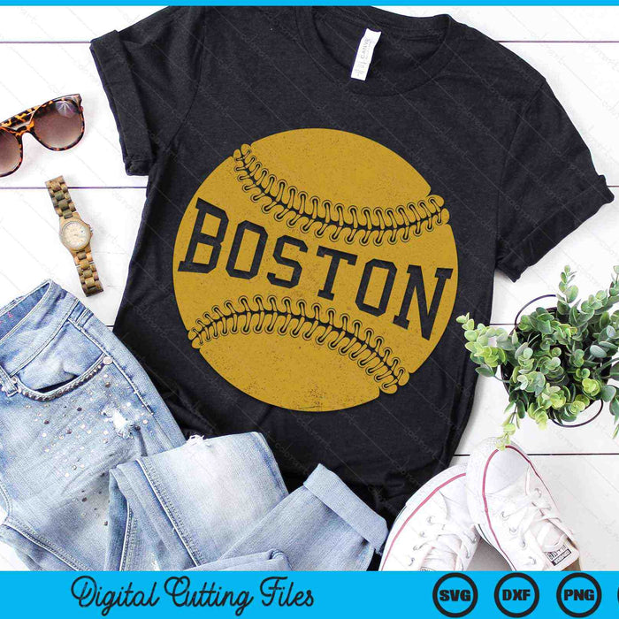 Boston Baseball Fan SVG PNG digitale snijbestanden