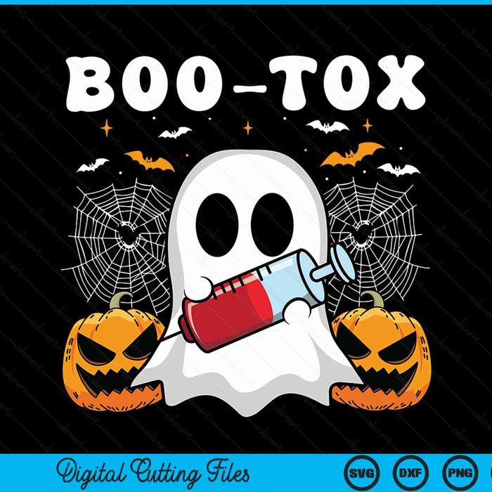 Botox Halloween Boo-tox Plastic Surgeon Halloween Costume SVG PNG Digital Cutting File