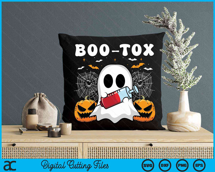 Botox Halloween Boo-tox Plastic Surgeon Halloween Costume SVG PNG Digital Cutting File