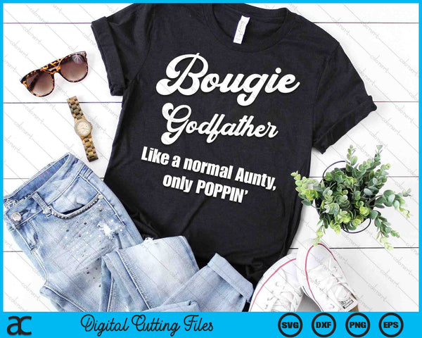 Bougie Godfather Fun Lifestyle Design For Favorite Godfather SVG PNG Digital Cutting Files