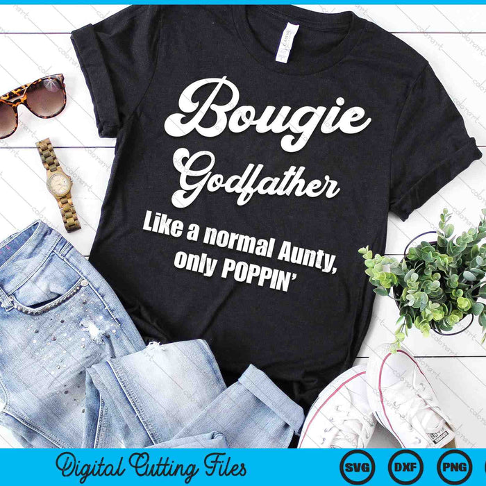 Bougie Godfather Fun Lifestyle Design For Favorite Godfather SVG PNG Digital Cutting Files